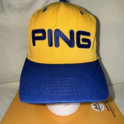 Vintage PING Golf Adjustable Hat Made In USA • $19.98