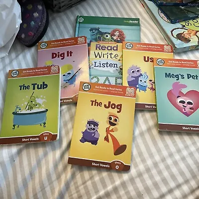 Leapfrog Tag Junior Books For Leap Reader Short Vowels Activity Book • £1