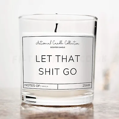 Rude Funny Candles Gift For Dad Fathers Day Sarcastic Joke Present For Her Him • £2.99