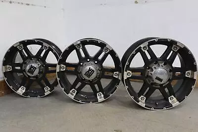 03-09 Hummer H2 Set Of 3 KMC XD Series 20x8.5 Wheels (Model 797) Curb Rash • $398