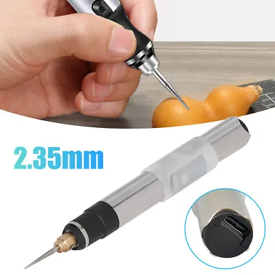 Cordless Rechargeable Electric Mini Drill Grinder Engraving Pen Rotary Tool Kit • $15.99