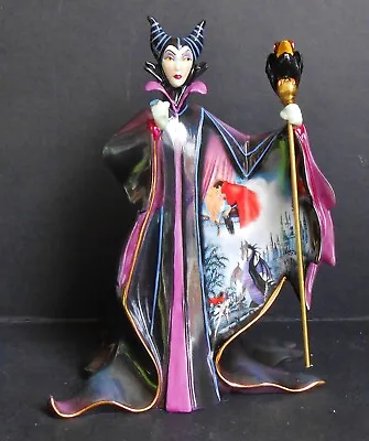 Bradford Exchange  ~ Maleficent Porcelain Figurine ~ Excellent Condition • £50