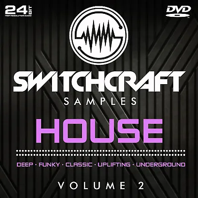 House Vol 2 - 24bit Wav Studio / Music Production Samples - Dvd • £4.99