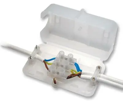 20 X Chocbox Enclosed Connection Electrical Lighting Junction Box Plastic  • £3.49