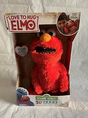 Sesame Street Love To Hug Elmo Talking Singing Hugging 14  (a) • $20