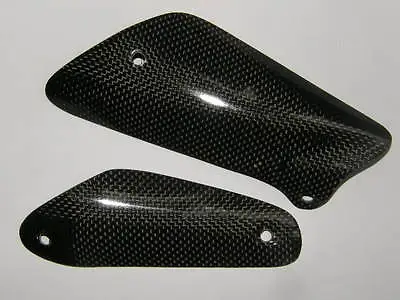 CARBON FIBRE MV Agusta F4 Brutale 910 750 Exhaust Protectors • $55.94