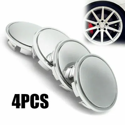 4Pcs Chrome Wheel Center Caps Tyre Rim Hub Cap Cover Auto Car Accessories For VW • $8.60