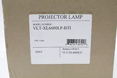 VLT-XL6600LP-BTI Lamp Replacement For Mitsubishi Projector • $49.99