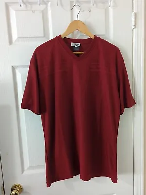$39.99 • Buy VTG Versace Classic V2 Red Geometric T Shirt SZ 54 / XL Us S21