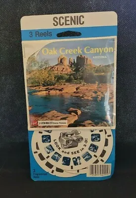 Gaf Sealed A364 Oak Creek Canyon Arizona View-master Reels Stapled Packet • £27.97