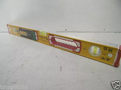 £43.89 • Buy Stabila 196/2 24  60cm Heavy Duty Double Plumb Ribbed Spirit Level