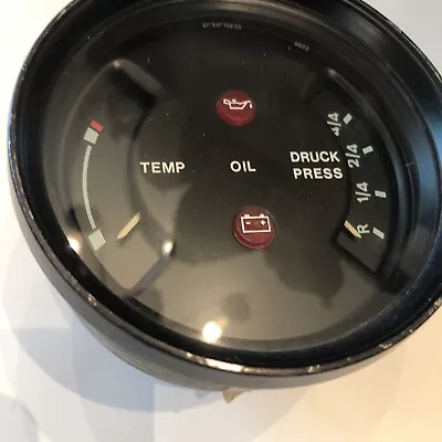 Porsche 911 Oil Temperature / Pressure Gauge  VDO   911 641 103 03  4/86 • $339