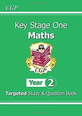 KS1 Maths Targeted Study & Question Book - Year 2 By CGP Books • £3.07