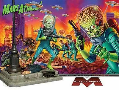 MOEBIUS Mars Attacks Plastic Model Kit MINT OOP 16MMB15 • $34.99