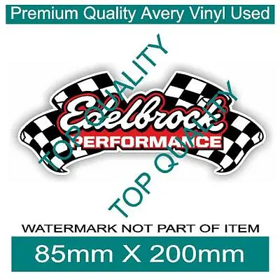 Edelbrock Performance Decal Sticker Vintage Hot Rod Rat Rod Decals Stickers • $6.50