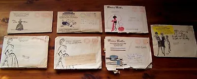 Lot 7 Vintage Mail Order Sewing Dress Patterns 1940's-60's A. Adams Quaker Oats • $70