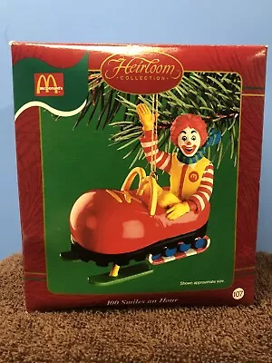 Carlton Cards McDonald's 100 Smiles An Hour Ronald Ornament Heirloom Collection • $14.99