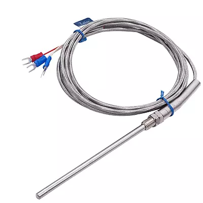 Stainless Steel Thermistor Temperature Sensor Probe100Mm / 4  Thermocouple • $28.78