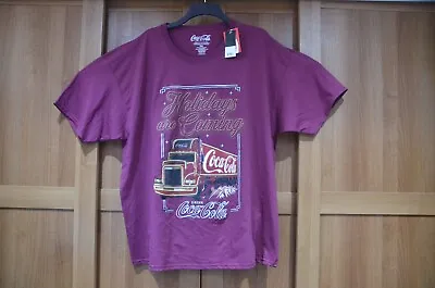 Coca-Cola Holidays Are Coming Christmas Truck T-Shirt 3XL 51-53  130-135cm BNWT • £14.99