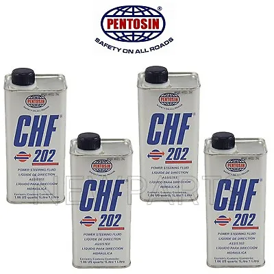 4 Liters Power Steering Fluid/Hydraulic Pump Fluid CHF 202 Synthetic Pentosin • $88.93