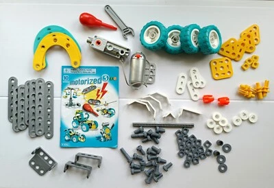 £12.90 • Buy Meccano Mechanical Motorized 3 Set 0262 Complete 10 Models To Build