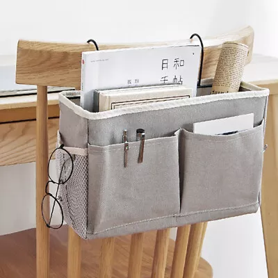 Bedside Pocket Storage Holder Gadget Book Bed Couch Organizer Hanging New Bag A • £6.54