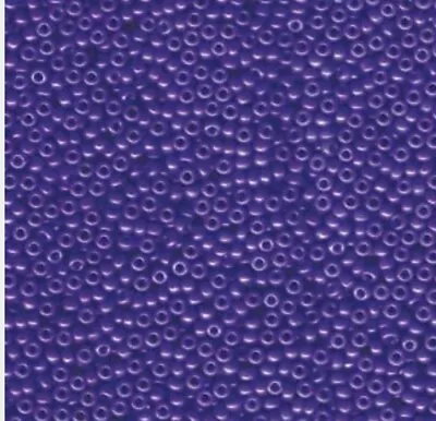 Miyuki Size 11 Seed Beads Opaque Purple 10 Grams • £2.95