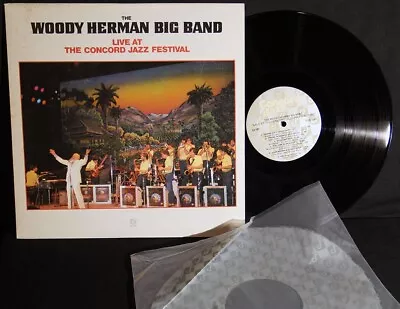 Woody Herman Big Band-Live At Concord Jazz-CJ-191-Vintage 1982 LP-Getz-Al Cohn!! • $7.99