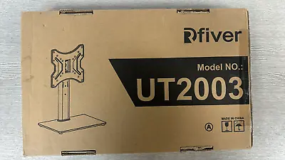 RFIVER Universal Swivel TV Stand Base Tabletop TV Stand Replacement UT2003 • £15.99