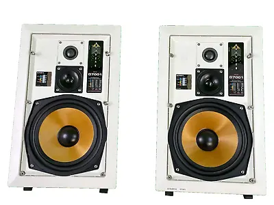 Vintage Sonance 8” 3-Way Weather Resistant In-Wall Speakers D7001 -1 Pair • $1750