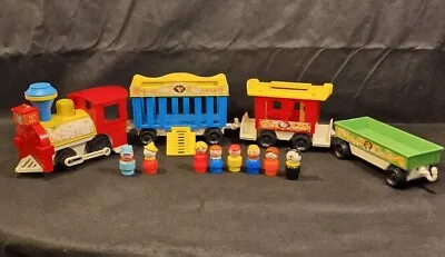 £8.46 • Buy Vintage Fisher Price Little People Circus Train (991) With Figures | Play Set