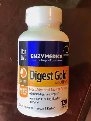 Enzymedica Digest Gold With ATPro 120 Capsules  NEW  • $32.90