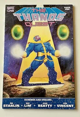 Thanos Quest # 1 - Thanos Gathers Soul Power & Time Gems Marvel First Print • $15