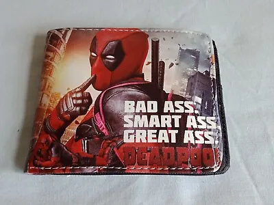 Marvel Comics Deadpool Bi-Fold Wallet (Design 5) • £5.99