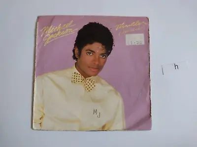 MICHAEL JACKSON -Vinyl 45rpm 7-Single - THRILLER ( Special Edit ) • $5.04