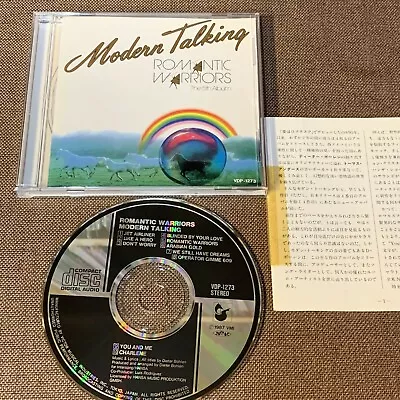 MODERN TALKING Romantic Warriors JAPAN CD VDP-1273 W/PS Booklet-cover Detached • $39.99