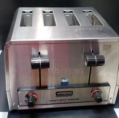 $255 • Buy Waring WCT805B Commercial 4-Slice Heavy-Duty Toaster