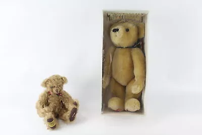 Merrythought Mohair Teddy Bears Inc Boxed Coronation Bear Wishbone Bear X 2 • £0.99