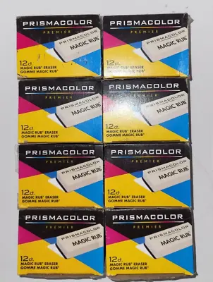 8 Dozen Erasers Prismacolor Premier Magic Rub Erasers Vinyl Latex Free 96 Total • $29.95