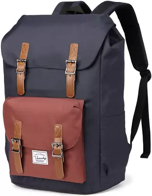 Laptop Backpack For Men  Vintage 15.6In Backpack Casual Daypack For Women Trave • $110.40