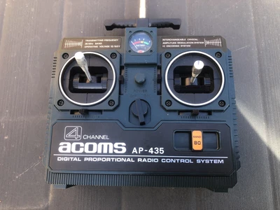 £25 • Buy Acoms Techniplus AP435 4 Channel Remote Suit Vintage RC Cars Trucks Aircraft Etc