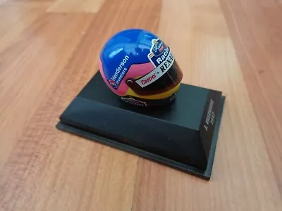 Minichamps 1/8 Classic Jacques Villeneuve 1997 Williams F1 Formula 1 Helmet Used • £11.99