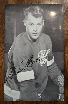 1948-49 J.D. McCarthy Gordie Howe Pre-Rookie Postcard Detroit Red Wings • $872.38