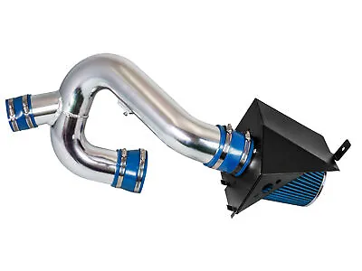 BCP BLUE 12-14 Ford F150 3.5 V6 EcoBoost Heat Shield Cold Air Intake Kit +Filter • $118.89