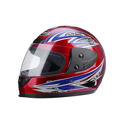 Full Face Motorcycle Helmets Anti-fog With Scarf Winter Warm Safety Helmet • $40