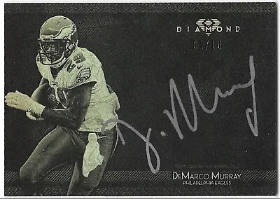 🦅 2015 Topps Diamond DeMarco Murray Autograph Card /10 🏈 • $44.99