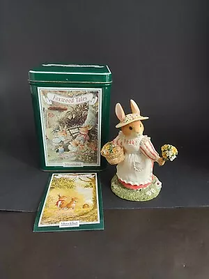 Foxwood Tales Villeroy & Boch 1994 Rue's Mum 12 Picnic At Foxwood W/ Tin Vintage • $38.95