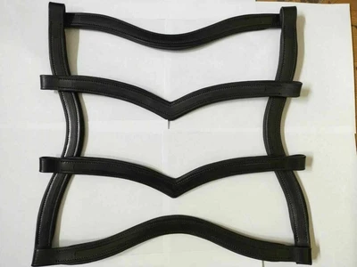 $135.44 • Buy Set 15 X 1 Leather Bridle Brow-band Empty Channel All Size With Softy Padding.