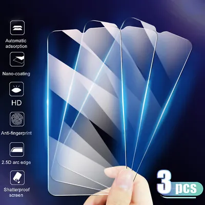 Premium Tempered Glass Screen Protector Cover Clear Front Film For Smart Phone • $6.37