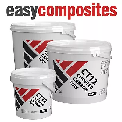 Easy Composites Virgin Fibre Chopped Tow (12mm) For Forged Carbon Effect • £31.14